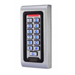 Electronic device with lock for security.