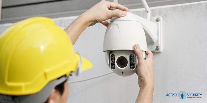 Installing CCTV cameras within premises