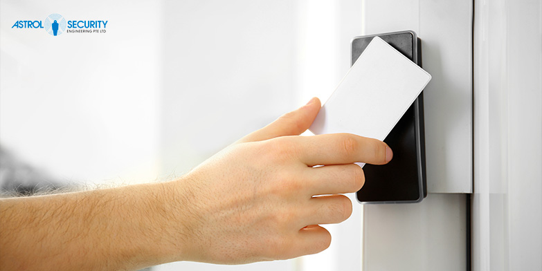Digital access system using key card for secure entry.
