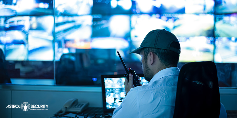 Hybrid security approach Integrating digital access with physical surveillance.
